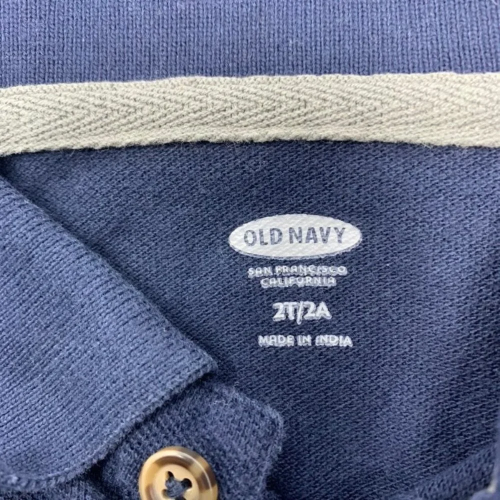 Navy blue‎ short sleeve polo